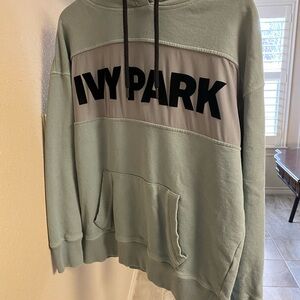 IVY PARK Men's Mint Green Hoodie